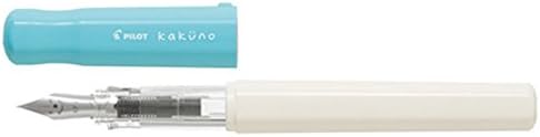 PILOT Kakuno Fountain Pen, Clear Barrel, Extra Fine Nib (10816)