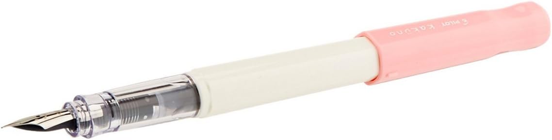 PILOT Kakuno Fountain Pen, Clear Barrel, Extra Fine Nib (10816)