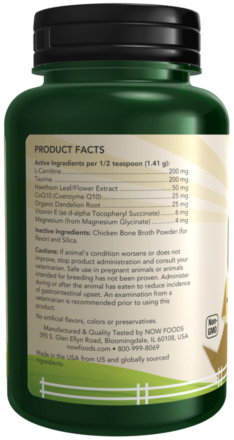 Cardiovascular Support for Dogs & Cats Powder