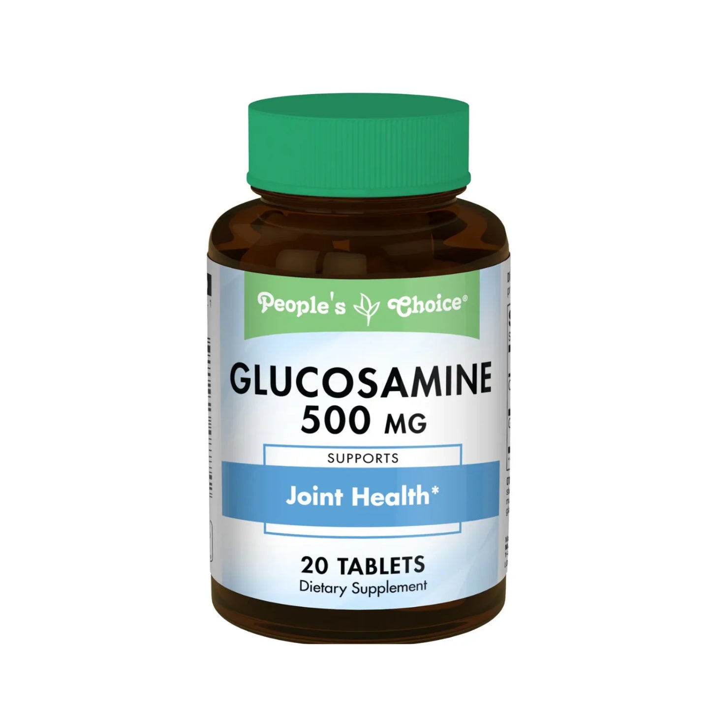 People's Choice Joint Health Dietary Supplement Glucosamine Sulfate, 500 mg