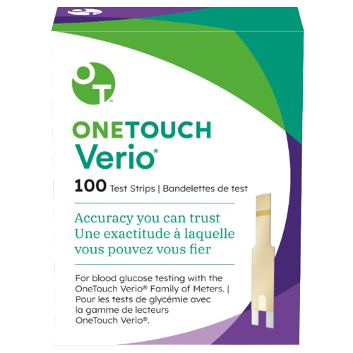 ONETOUCH VERIO TEST STRIPS 100