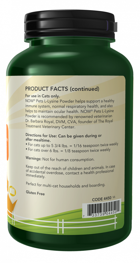 L-Lysine for Cats Powder