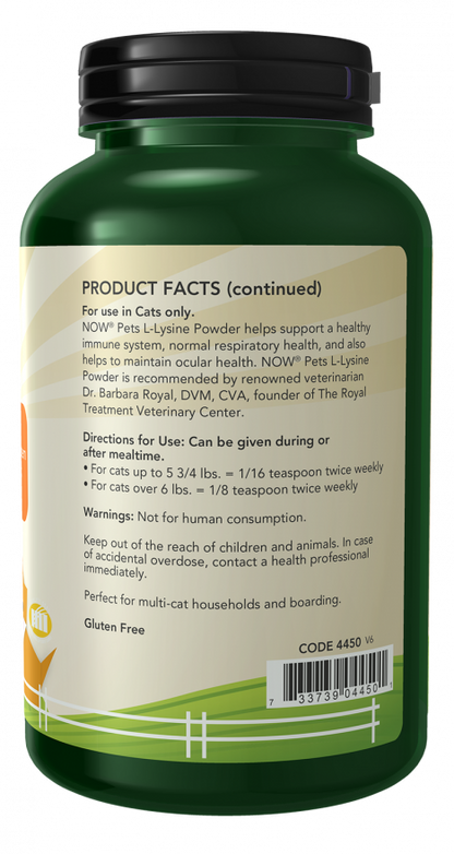 L-Lysine for Cats Powder
