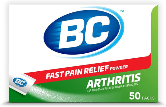 BC Pain Relief Powder, Arthritis Pain, 50 ct
