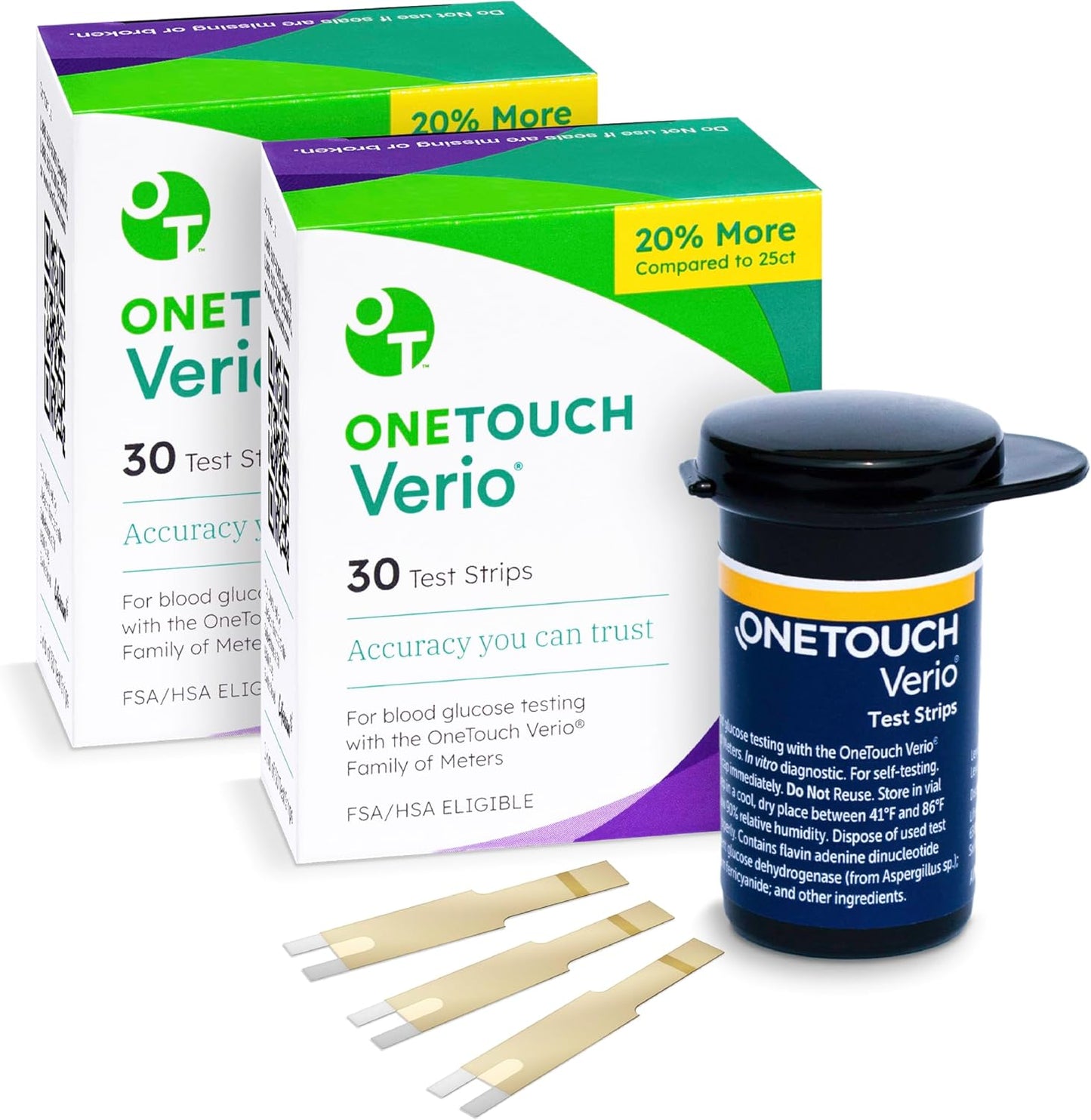 OneTouch Verio Test Strips 60 Count