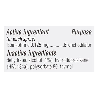 Primatene MIST Epinephrine Oral Inhalation Aerosol 4.6 stars out of 3734 reviews (4.6)| 3,734 ratings