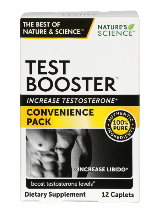 Nature's Science Test Booster Dietary Supplements