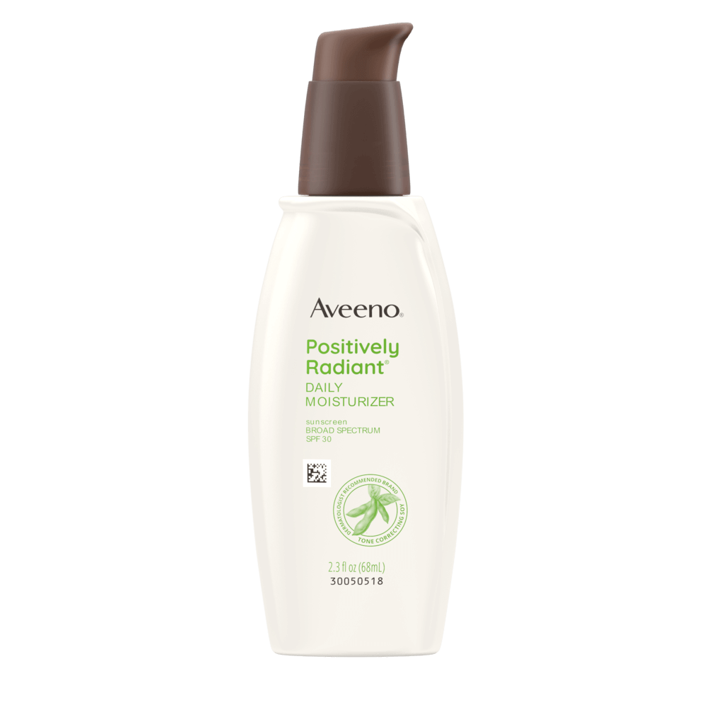 aveeno  Positively Radiant®  Daily Face Moisturizer Broad Spectrum SPF 30