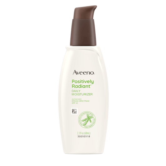 aveeno  Positively Radiant®  Daily Face Moisturizer Broad Spectrum SPF 30