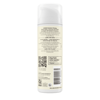 aveeno Eczema Therapy Rescue Relief Treatment Gel Cream