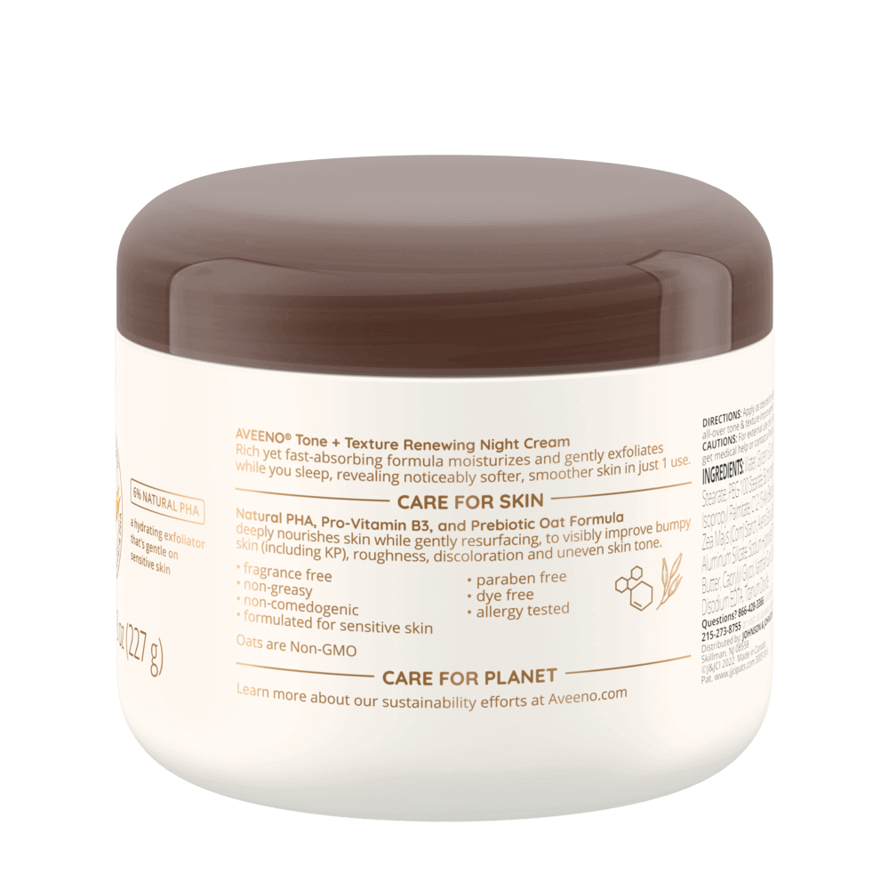 aveeno  Tone + Texture  Gentle Renewing Night Cream