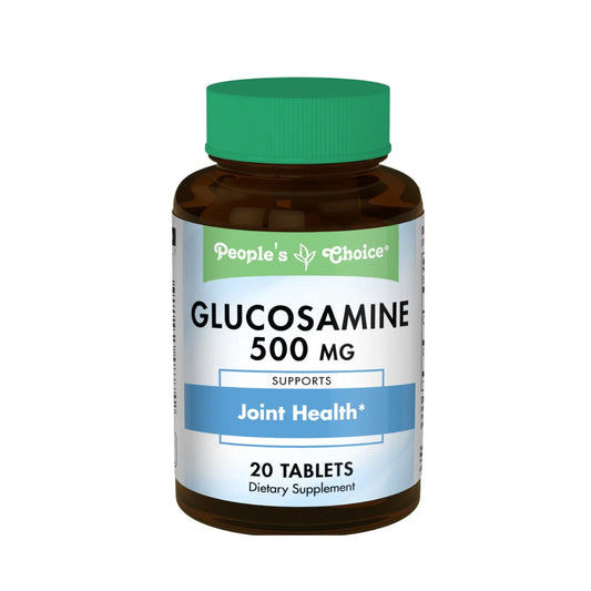 People's Choice Joint Health Dietary Supplement Glucosamine Sulfate, 500 mg